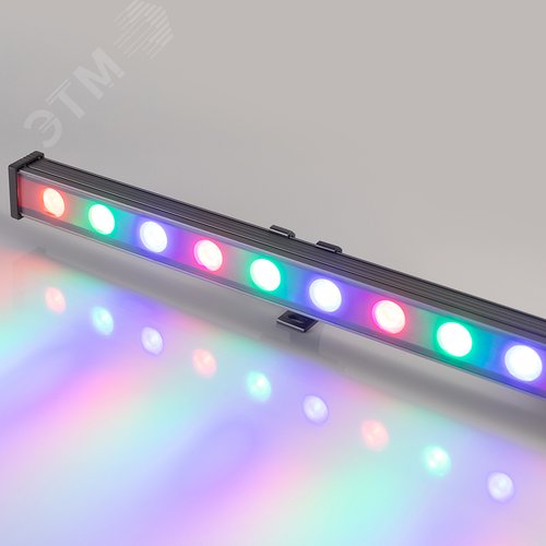 Прожектор светодиодный AR-LINE-1000M-24W-24V RGB (Grey, 30 deg, DMX512) (ARL, Закрытый) - фото 3