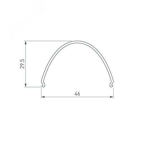 Блок питания ARJ-KE361400 (50W, 1400mA, PFC) (ARL, IP20 Пластик, 5 лет) 8