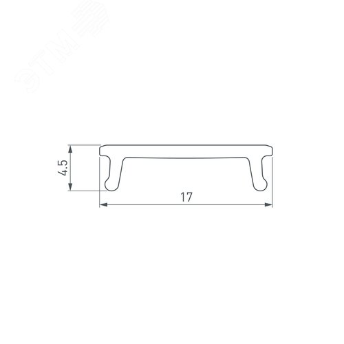 Экран ARH-DECORE-S12 Square Opal (ARL, Пластик) 15