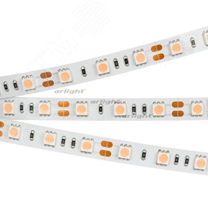Лента LED RT 2-5000 12V Pink 2X (5060, 300 LED, LUX) (ARL, 14.4 Вт/м, IP20) (015975)