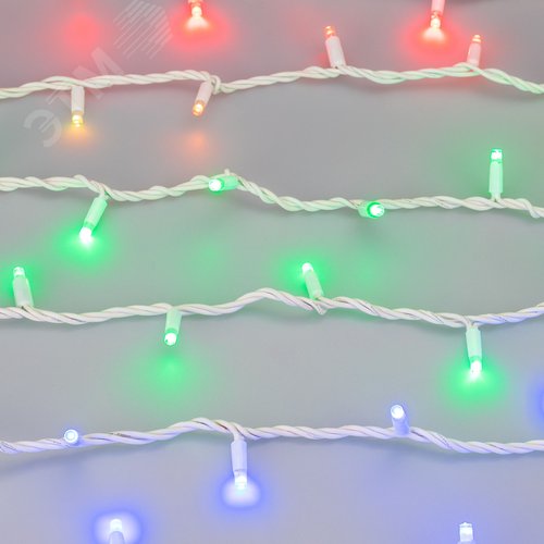Гирлянда светодиодная декоративная ARD-STRING-PRO-10000-WHITE-95LED-LIVE RGBW-DMX 24V, 10W ARDCL, IP65 - фото 4