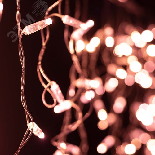 Гирлянда светодиодная декоративная ARD-EDGE-CLASSIC-2400x600-CLEAR-88LED-STD Rose Gold 230V, 6W ARDCL, IP65 - Arlight