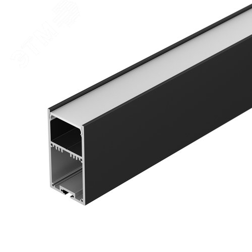 Профиль с экраном SL-LINE-3667-2500 BLACK+OPAL (ARL, Алюминий) - Arlight
