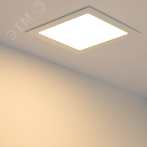 Светильник DL-192x192M-18W Day White (ARL, IP40 Металл, 3 года) 5