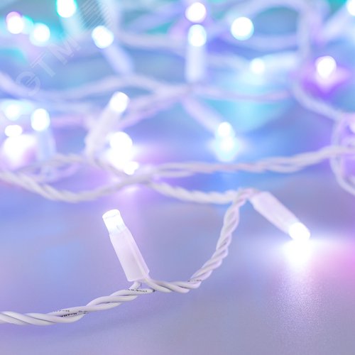 Гирлянда светодиодная декоративная ARD-STRING-CLASSIC-10000-WHITE-95LED-LIVE RGBW-DMX (24V, 10W) (ARDCL, IP65) - Arlight