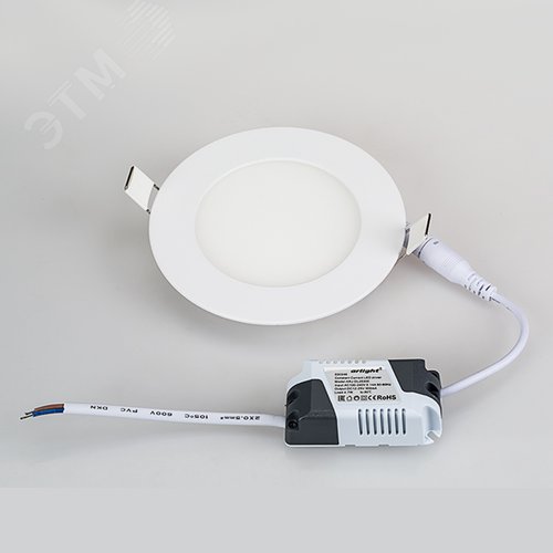 Светильник DL-120M-9W Day White (ARL, IP40 Металл, 3 года) - фото 6