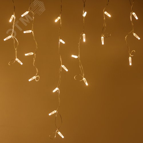 Гирлянда светодиодная декоративная ARD-EDGE-CLASSIC-2400x600-CLEAR-88LED-FLASH WARM 230V, 6W ARDCL, IP65