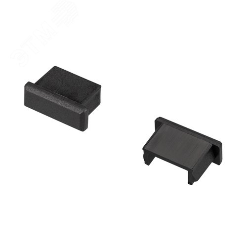 Заглушка для MIC черная глухая (ARL, Пластик) 2