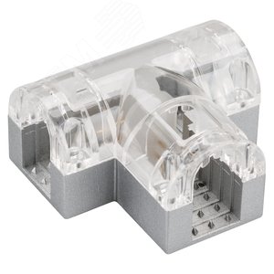 Соединитель тройной ARL-CLEAR-U15-2x90 (26x15mm) (ARL, Металл) (022703) - Arlight