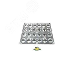 Блок линз 24BST-E (130x65°, 24x LED) (Turlens, -) (016076) - Arlight