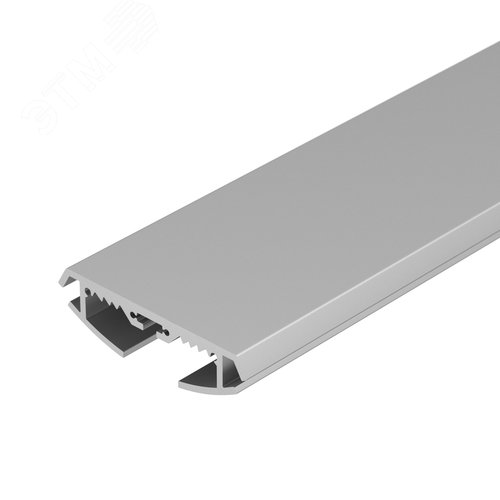 Профиль с экраном SL-ROUND-D120-2500 ANOD+OPAL (ARL, Алюминий) 2