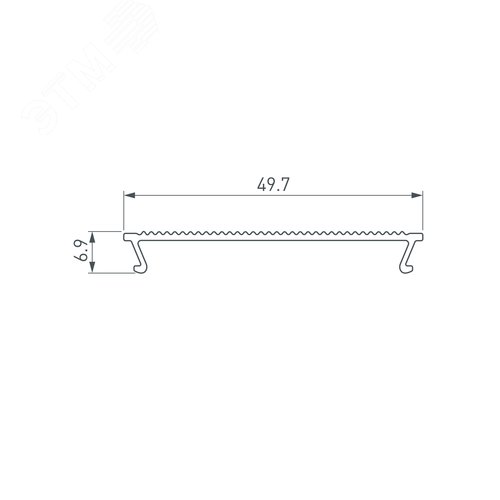 Линейка SL-ARC-D3000-A23-11.6W 24V White6000 (590мм, дуга 1 из 16) (, Открытый) 12