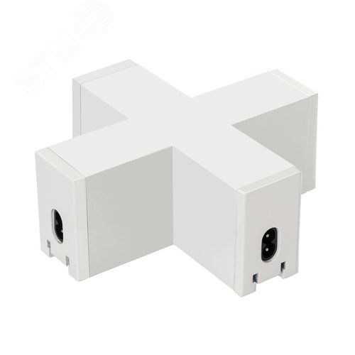 Коннектор крестовой NEO-CLIP-38-CON-X-WH (IP40 металл, 3 года)