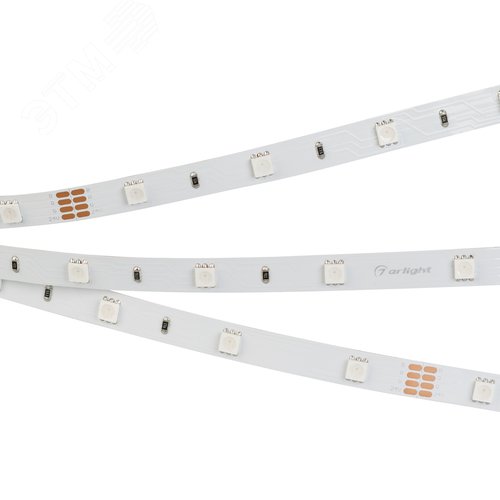 Лента LED RT 2-5000 24V RGB (5060, 150 LED, LUX) (ARL, 7.2 Вт/м, IP20) (022066(1)) - Arlight