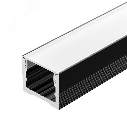 Профиль SL-SLIM-H13M-2000 BLACK (Алюминий) - Arlight