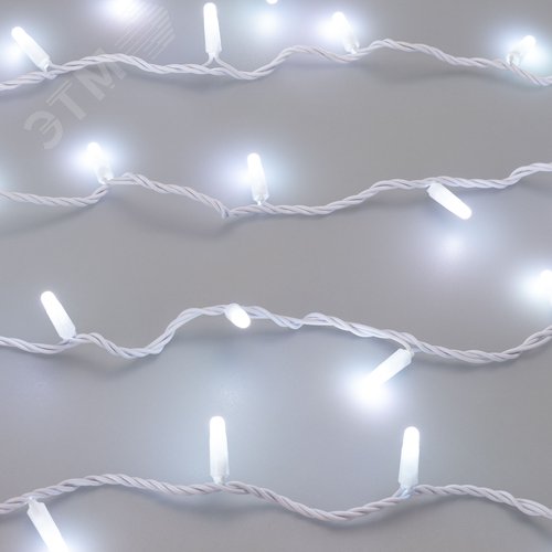 Гирлянда светодиодная декоративная ARD-STRING-CLASSIC-10000-WHITE-100LED-MILK-SYNC RGB 230V, 6.5W ARDCL, IP65 - фото 3