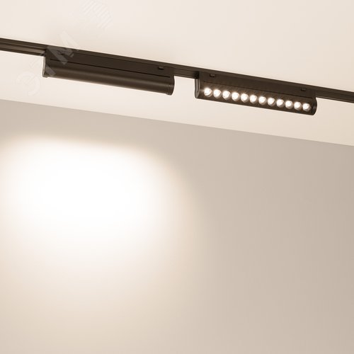Светильник MAG-VIBE-LASER-TURN-L209-12W Day4000-MIX (BK, 24 deg, 48V, TUYA Zigbee) (Arlight, IP20 Металл, 5 лет) - фото 2