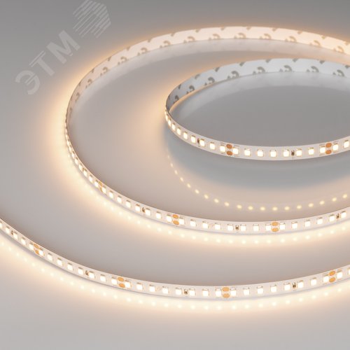 Лента светодиодная 12 Вт/м 24В IP20 3000K 160LED/м RT/RTW-A160-8-10mm SMD 2835 5 м - Arlight