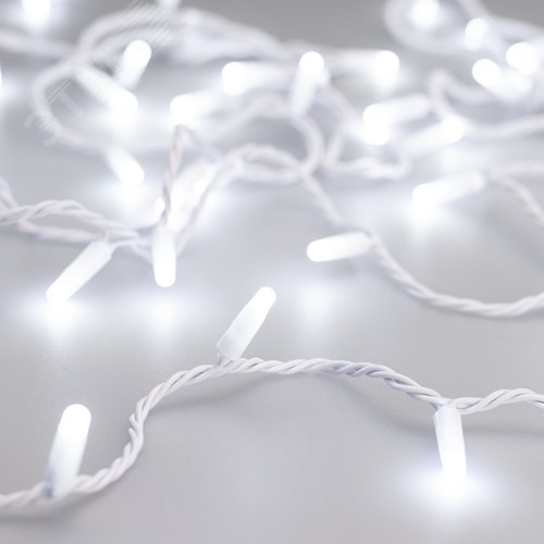 Гирлянда светодиодная декоративная ARD-STRING-CLASSIC-1000-WHITE-100LED-MILK-PULSE White 230V, 7W ARDCL, IP65 - Arlight