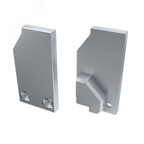 Заглушка для AЛм-GLASS-6 левая глухая (ARL, металл)