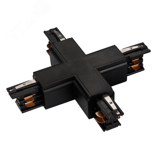Коннектор крестовой LGD-4TR-CON-X-BK (C) (ARL, IP20 Пластик, 3 года) - Arlight