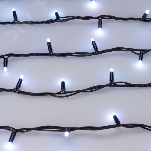 Гирлянда светодиодная декоративная ARD-STRING-PRO-10000-BLACK-95LED-MILK-LIVE RGBW-DMX 24V, 10W ARDCL, IP65 - фото 4