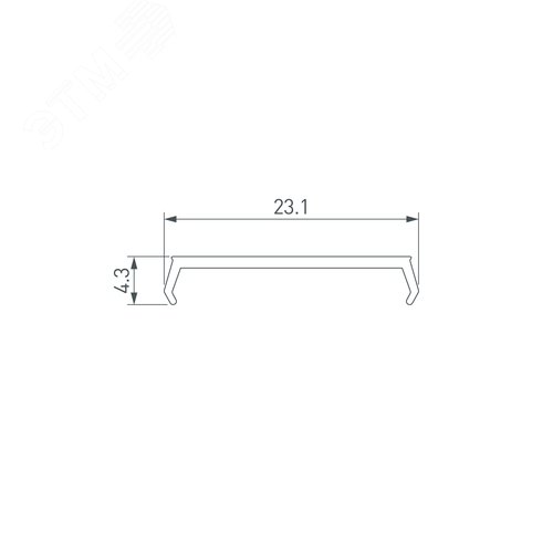 Экран монтажный для PLS (ARL, Пластик) 2