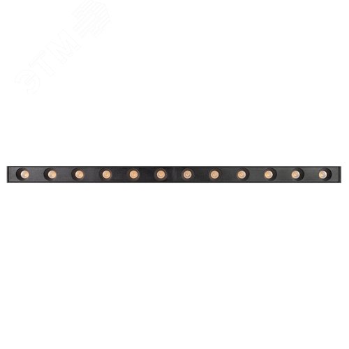 Светильник MAG-DOTS-25-L400-12W Warm3000 (BK, 30 deg, 24V) (IP20 металл, 3 года) - фото 5
