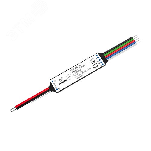 Контроллер SMART-K49-RGBW (12-24V, 4x1A, 2.4G) (ARL, IP20 Пластик, 5 лет) (028443) - Arlight