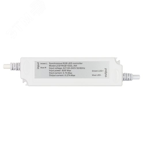 Контроллер ARD-CLASSIC-SYNC-RGB-1000LED White (230V, 80W, RF ПДУ) (ARDCL, Закрытый) - фото 2