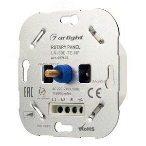 Панель роторная LN-500-TE-NF (230V, 2.2A) (ARL, IP20 Металл, 3 года) (027605) - Arlight