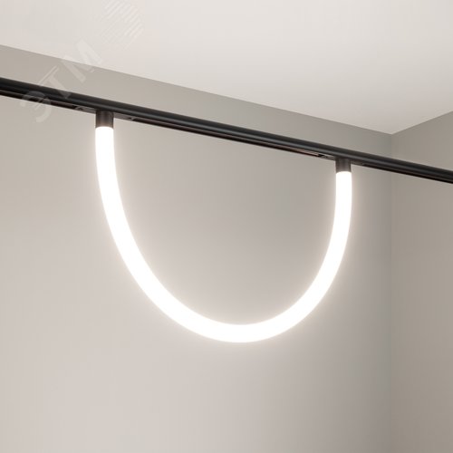 Светильник MAG-FLEX-TUBE-ELASTIC-L1000-14W Day4000 (BK, 360 deg, 48V) (IP20 металл, 3 года) - фото 6