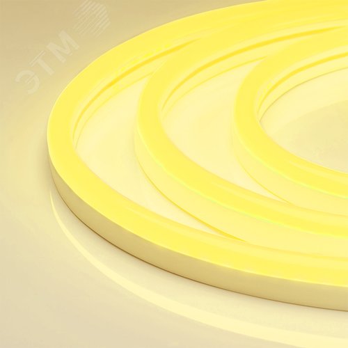 Гибкий неон ARL-CF2835-U15M20-24V Yellow (26x15mm) (ARL, 8 Вт/м, IP65) (021528) - Arlight