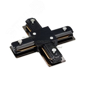 Крестовой коннектор LGD-B1P-X Black (ARL, IP20 Пластик, 3 года) (023118) - Arlight