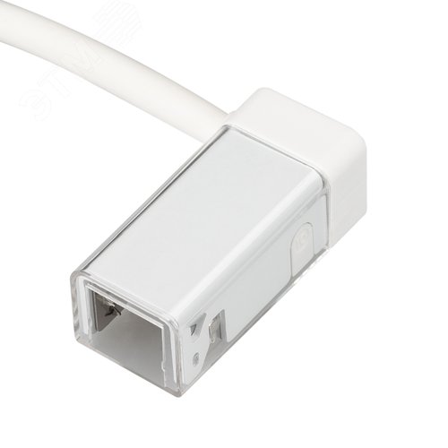 Коннектор питания ARL-MOONLIGHT-1213-CON-POWER-RR-WH, пластик - Arlight