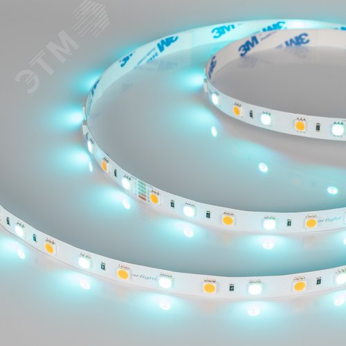 Лента светодиодная 14,4 Вт/м 24В IP20 RGBW 60LED/м RT/RTW-B60-10mm SMD 5060 5 м - Arlight