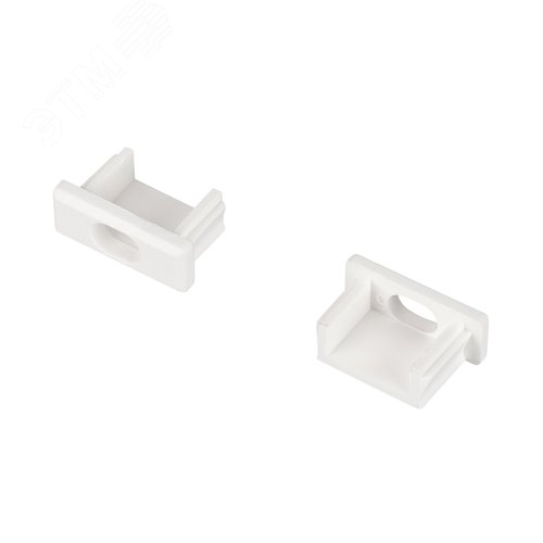 Заглушка для MIC белая с отверстием (ARL, Пластик)