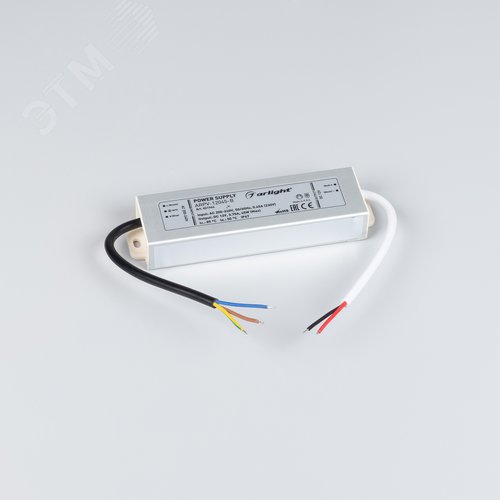 Блок питания ARPV-12045-B (12V, 3.8A, 45W) (ARL, IP67 Металл, 3 года) 3