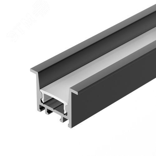 Профиль SL-COMFORT-2316-F-2000 ANOD BLACK (ARL, Алюминий) - Arlight