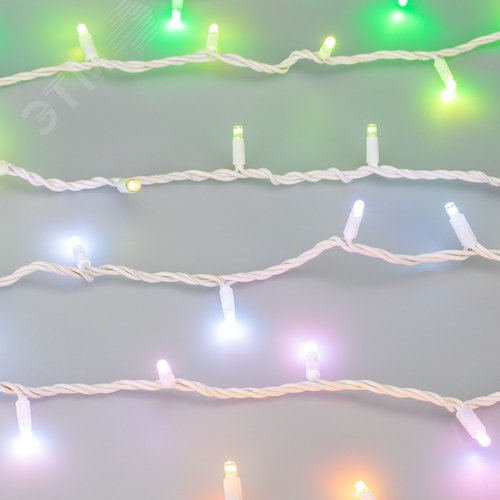 Гирлянда светодиодная декоративная ARD-STRING-PRO-10000-WHITE-95LED-LIVE RGBW-DMX 24V, 10W ARDCL, IP65 - фото 5