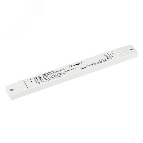 Блок питания ARV-SP-24030-LINEAR-PFC (24V, 1.25A, 30W) (IP20 Пластик, 5 лет) - Arlight