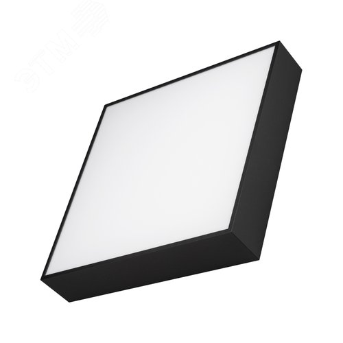 Светильник SP-QUADRO-S350x350-30W Day4000 (BK, 120 deg, 230V) (IP40 металл, 3 года) - Arlight