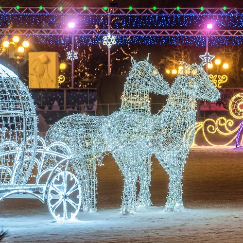 Гирлянда светодиодная декоративная ARD-STRING-CLASSIC-10000-CLEAR-100LED-FLASH WHITE 230V, 7W ARDCL, IP65 2