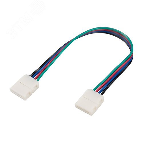 Коннектор выводной FIX-RGB-10мм-150мм-X2 (4-pin) (ARL) - Arlight