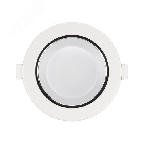 Светильник IM-STORM-R115-10W Day4000-MIX (WH, 80 deg, 230V) (IP20 металл, 3 года) - фото 4