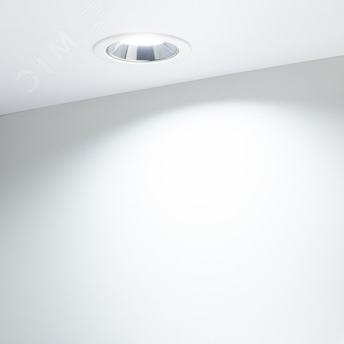 Светильник IM-STORM-R115-10W Day4000-MIX (WH, 80 deg, 230V) (IP20 металл, 3 года) - фото 6