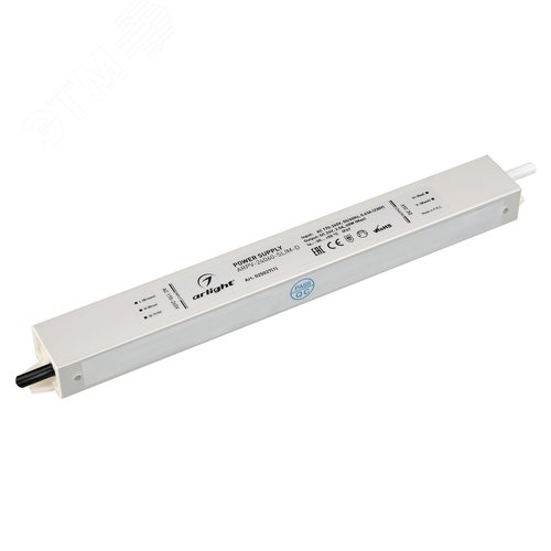 Блок питания ARPV-24060-SLIM-D (24V, 2.5A, 60W) (ARL, IP67 Металл, 3 года) - Arlight