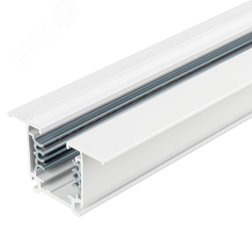 Трек встраиваемый LGD-4TR-TRACK-F-2000-WH-M (C) (ARL, IP20 Металл, 3 года) (028356) - Arlight