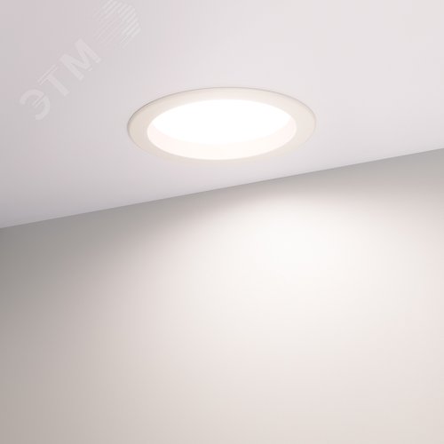 Светильник IM-CYCLONE-R200-20W Day4000-MIX (WH, 90 deg) (ARL, IP40 Металл, 3 года) - фото 7