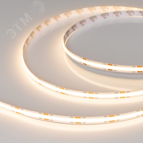 Лента светодиодная 11.5Вт/м 24В 3000K IP20 544LED/м COB-X544-8-12mm CSP 5 м - Arlight
